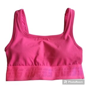 GUESS Hot Pink Women's Sports Bra - Size XS